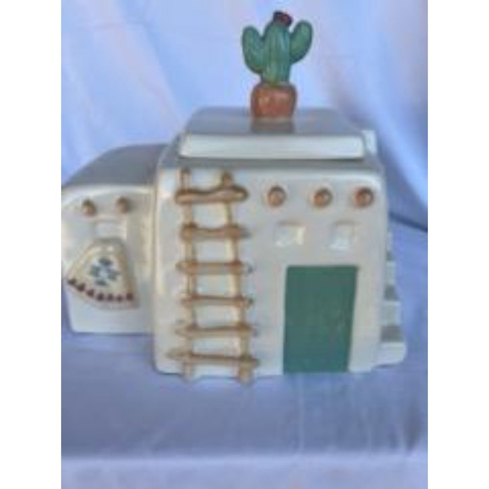 Treasurer Craft Pueblo Cookie Jar